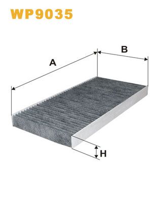 WIX FILTERS filtras, salono oras WP9035